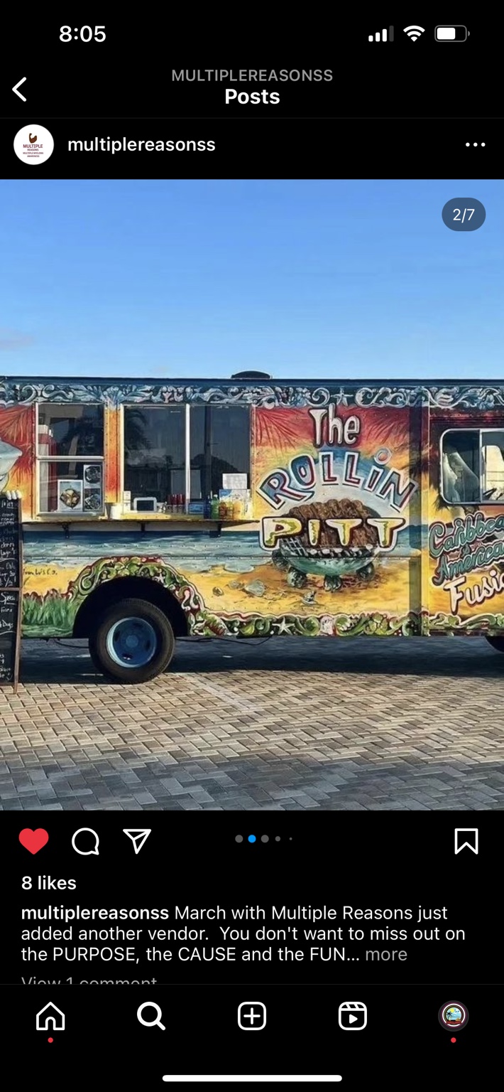 The actual Rollin Pitt food truck